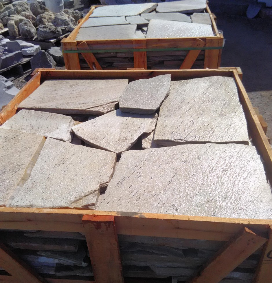 Quartzite flagstone for sale!